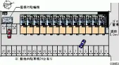 ★手数料０円★郡山市富久山町久保田字宮田　月極駐車場（LP）